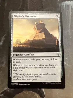 1x Oketra's Monument Amonkhet NM Mtg - Image 1