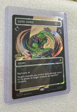 Super Combo - Surge Foil - Sorcery - Borderless Teenage Mutant Ninja Turtles MTG - Image 2