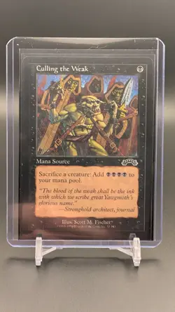 MTG Culling the Weak - Exodus Lightly Played English - Image 1