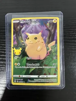 Pikachu #5/25 Pokemon Celebrations 25th Anniversary Set Full Art - Image 1