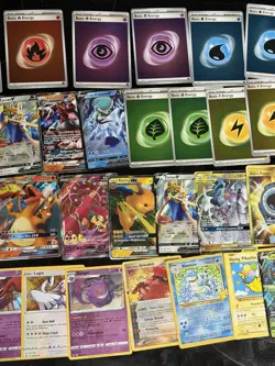 Mixed Pokemon Card Lot Tag Team & 21 Holo Swirl Energy From 151 Set- All LP-NM - Image 3