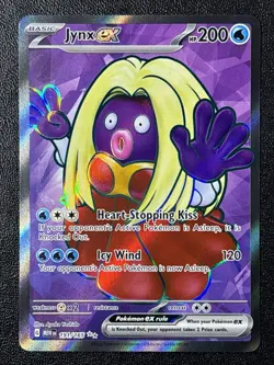 Jynx EX 191/165 SV: 151 Full Art Ultra Rare Pokemon TCG Card - Image 1