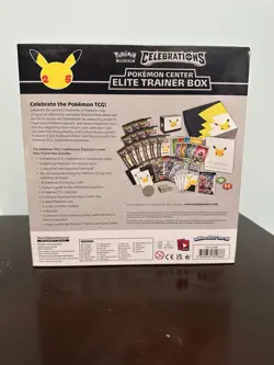 Celebrations Pokemon Center Elite Trainer Box ETB 25th Anniversary Sealed New - Image 2