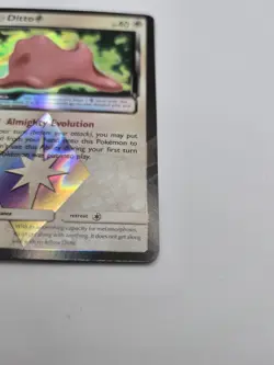 Pokemon TCG Ditto Prism Star 154/214 SM Lost Thunder Holo Rare - Image 4