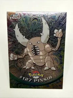 2000 Topps Chrome Pokemon TCG - Pinsir #127 - Topps Chrome Series 2 - Image 1