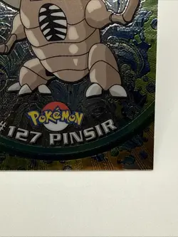 2000 Topps Chrome Pokemon TCG - Pinsir #127 - Topps Chrome Series 2 - Image 5