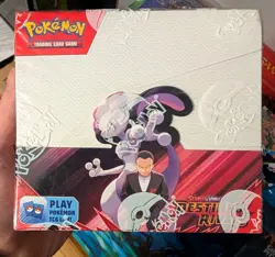 Pokemon TCG Scarlet & Violet Destined Rivals Booster Box English Mewtwo - Image 1