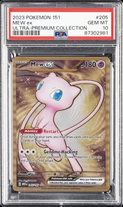 2023 POKEMON 151 ULTRA-PREMIUM COLLECTION #205 MEW EX PSA 10 - Image 1