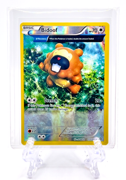 BIDOOF 2015 Pokemon TCG XY Primal Clash #117/160 REVERSE HOLO UNCOMMON - Image 2
