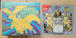 Pokemon Ascended Heroes ETB Elite Trainer Box + Larry's Komala Blister pack - Image 1
