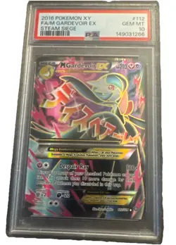 PSA 10 M Gardevoir EX Full Art 112/114 X&Y 2016 Steam Siege Pokemon Card - Image 1