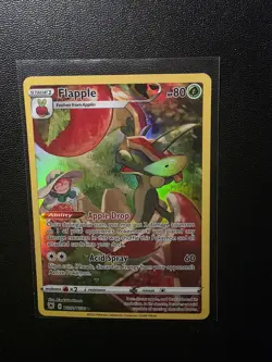 Flapple TG02/TG30 Astral Radiance Trainer Gallery Holo Full Art Pokemon TCG NM! - Image 1