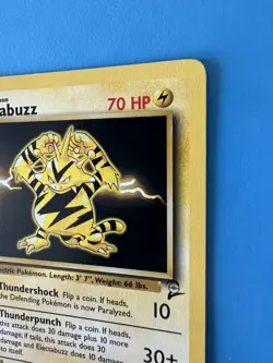Pokemon Electabuzz 24/130 WotC Base Set 2 Regular Rare - Image 4