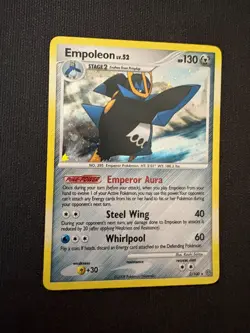 Pokemon - Empoleon 2/100 Stormfront Holo - LP - Image 2