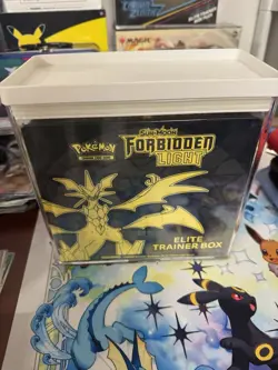 Nintendo Pokemon TCG Forbidden Light Elite Trainer Box 820650600081 - Image 1