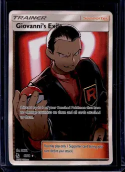 2019 Pokemon SM Hidden Fates Giovanni's Exile #67/68 - Image 1