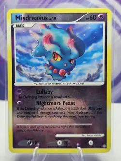 Pokemon Misdreavus Common Stormfront 68/100 LP Reverse Holo - Image 1
