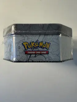 Pokemon Celebrations 25th Anniversary Lance's Charizard V Factory Sealed Tin - Image 4