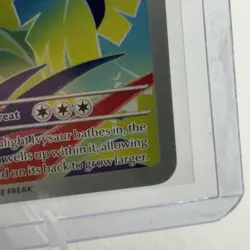 Pokemon Ivysaur Illustration Rare Full Art Holo 134/132 110 HP Card - Image 4