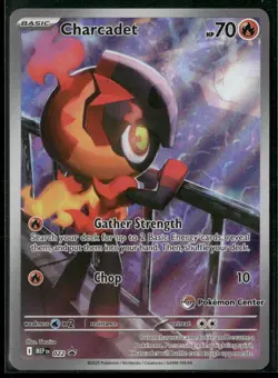 2025 Pokemon Phantasmal Flames Charcadet Black Star Promo #022 - Image 1