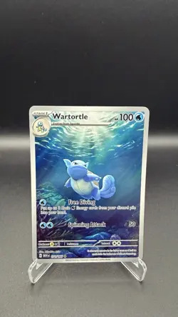 Wartortle 171/165 2023 Pokemon Scarlet & Violet SV 151 Mew En Illustration Rare - Image 1