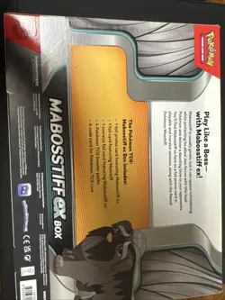 Pokemon TCG Mabosstiff EX Display Box W/ 4 Booster Packs New/Sealed - Image 2