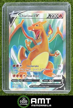 Charizard V 2022 Pokemon Sword & Shield Brilliant Stars #153/172 Rare Ultra - Image 1