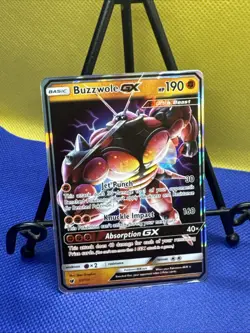 Pokemon TCG Buzzwole GX 57/111 World Championships 2018 Regular Ultra Rare - Image 1