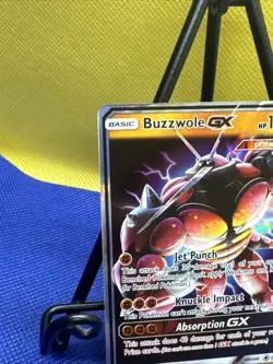 Pokemon TCG Buzzwole GX 57/111 World Championships 2018 Regular Ultra Rare - Image 3