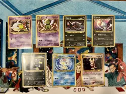 Pokemon TCG Japanese Neo Genesis/Discovery Lot All NEAR MINT Murkrow Houndour - Image 1