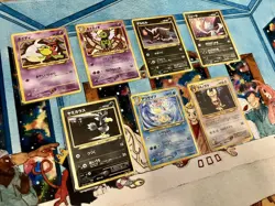 Pokemon TCG Japanese Neo Genesis/Discovery Lot All NEAR MINT Murkrow Houndour - Image 2