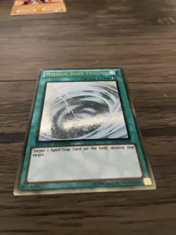 Mystical Space Typhoon (GLD5-EN038) Limited Edition Ghost Rare - LP/NM - Image 2