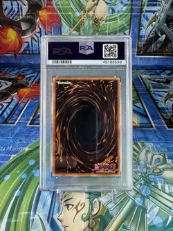 Yu-Gi-Oh! Gemini Elf Labyrinth of Nightmare 1st Ed Secret Rare LON-000 PSA 10 - Image 2