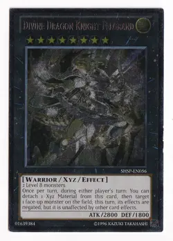 Yugioh Divine Dragon Knight Felgrand - SHSP-EN056 - Ultimate Rare - Unlimited - Image 1