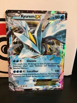 Kyurem EX 25/98 Pokemon Ancient Origins Holo Ultra Rare - Image 1
