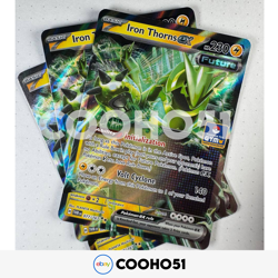 Pokemon TCG Iron Throns Ex 077/167 Asia GYM Stamped Promo Asia Exclusive. NM+ - Image 1