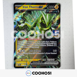 Pokemon TCG Iron Throns Ex 077/167 Asia GYM Stamped Promo Asia Exclusive. NM+ - Image 2
