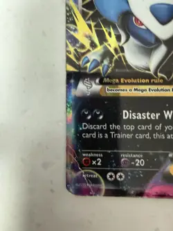 M Absol EX XY63 XY: Full Art Promo Holo Mega Beast EX Pokemon Card 2015 - Image 5