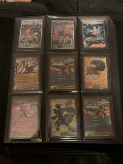 Pokemon TCG Binder W/cards Includes 1 PSA 10 And SS Booster Box Read Description - Image 2