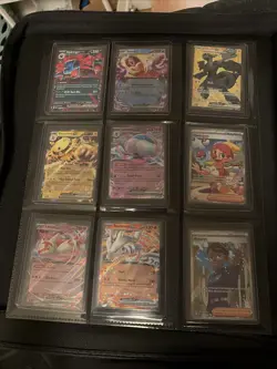 Pokemon TCG Binder W/cards Includes 1 PSA 10 And SS Booster Box Read Description - Image 3