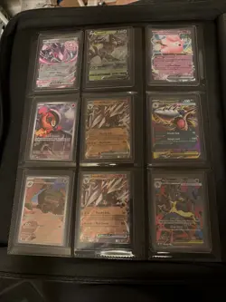 Pokemon TCG Binder W/cards Includes 1 PSA 10 And SS Booster Box Read Description - Image 5