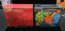 Pokemon TCG Scarlet & Violet + Paldea Evolved Elite Trainer Box ETB Lot SEALED - Image 1