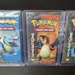 4 X Pokemon Generations Sealed Booster Packs Pokemon TCG - Art Set - Image 3
