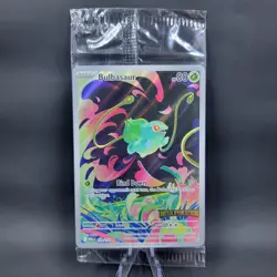 Pokemon TCG Bulbasaur 133/132 Mega Evolution Sealed Promo Stamped Near Mint - Image 1