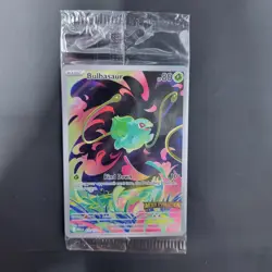 Pokemon TCG Bulbasaur 133/132 Mega Evolution Sealed Promo Stamped Near Mint - Image 3