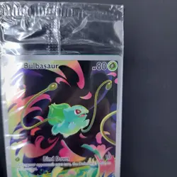 Pokemon TCG Bulbasaur 133/132 Mega Evolution Sealed Promo Stamped Near Mint - Image 5