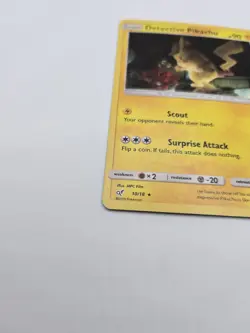 Pokemon Detective Pikachu Holo Rare 10/18 - Image 3
