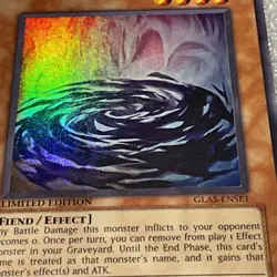 Phantom of Chaos GLAS-ENSE1 Super Rare Limited Edition Yugioh LP FREE SH - Image 2