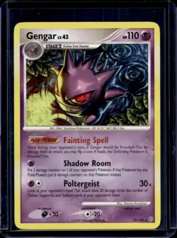 2008 Pokemon Diamond & Pearl Stormfront Gengar #18/100 - Image 1