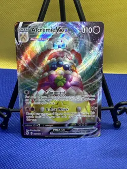 Pokemon Champions Path Alcremie VMAX 023/073 Holo - Image 1